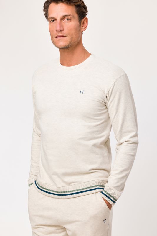 Woody - Heren Jogging - Grijs Mélange