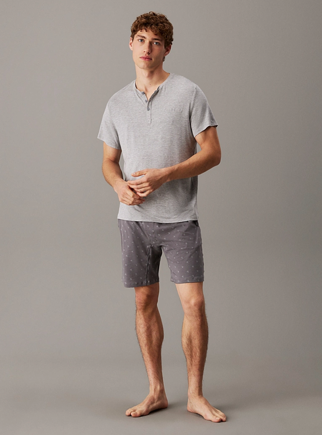 Calvin Klein -  Short - Icon Cotton Stretch - Grijs