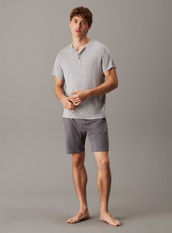 Calvin Klein - Short - Icon Cotton Stretch - Grijs Calvin Klein - Short - Icon Cotton Stretch - Grijs