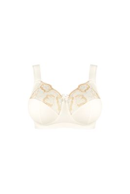 Louisa Bracq – Wireless Bra “Elise” – Ecru/Gold