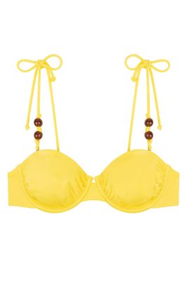 Love Stories - Bikini Top "Glow" - Geel