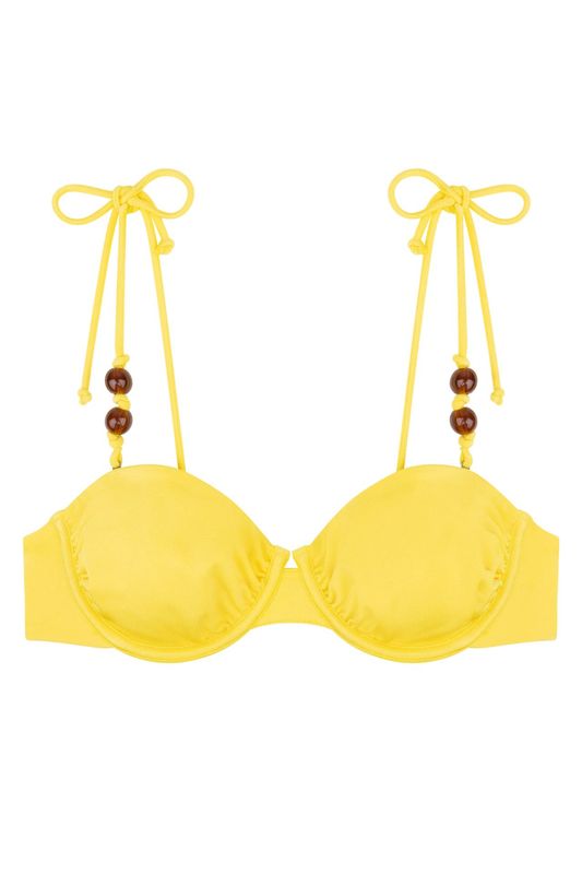 Love Stories - Bikini Top "Glow" - Geel