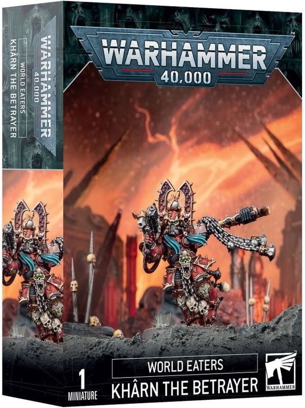 Warhammer :  40,000 World Eaters Kharn the Betrayer 43-25