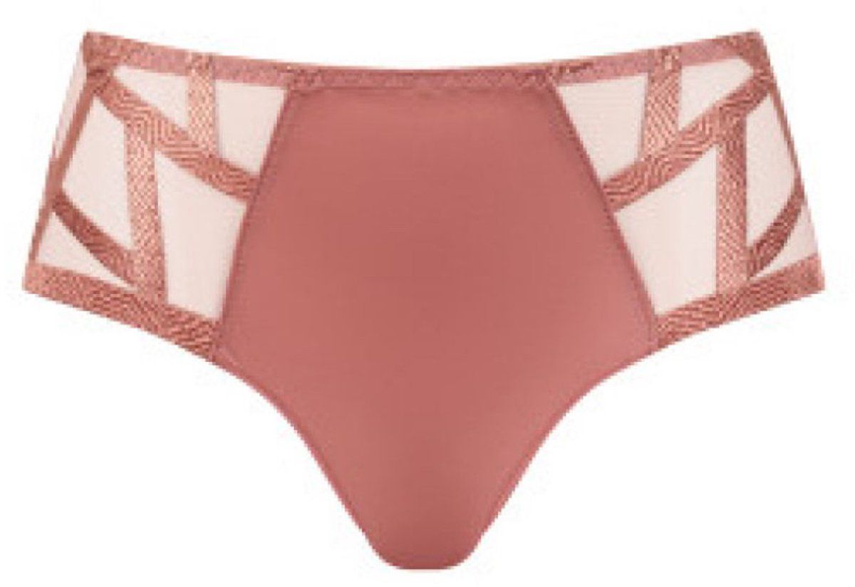Louisa Bracq – Slip “Série” – Luxury Geometric Embroidery