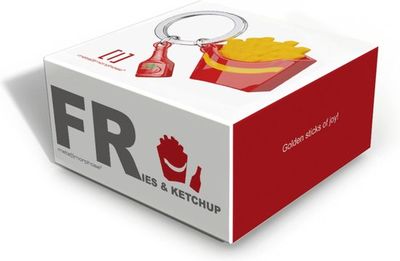 Metalmorphose - Sleutelhanger - Frietjes