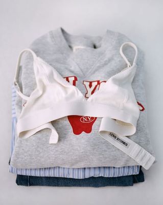 Love Stories - Comfy Bralette "Darling" - Off White