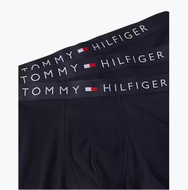 Tommy Hilfiger - 3-Pack Boxershorts RIB  - Desert Sky