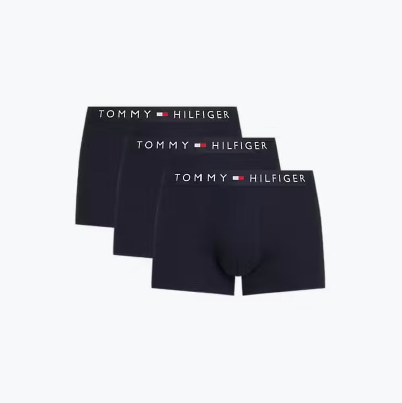 Tommy Hilfiger - 3-Pack Boxershorts RIB  - Desert Sky