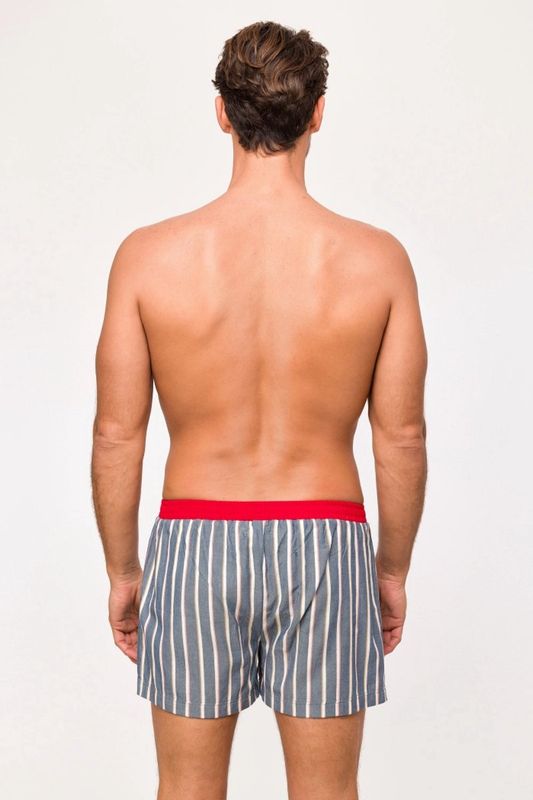 Woody - Heren Boxershort - Blauwe streep