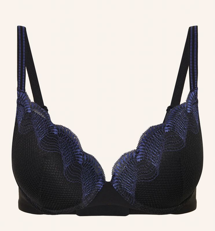 Triumph- Comfort Glam WHU - Push-Up BH - Zwart