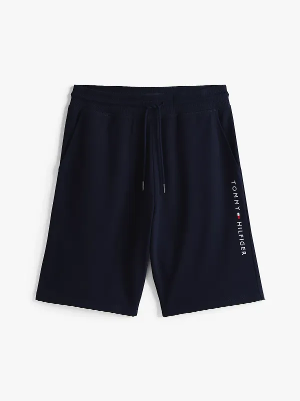 Tommy Hilfiger -Original terry loungeshort met logo  - Desert Sky