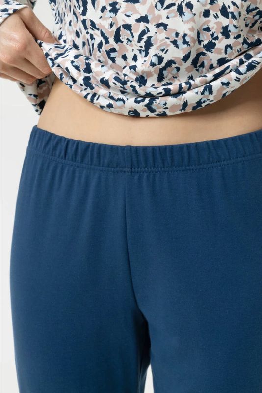 Mey - Dames Pyjama - Serie Soft Leo - Deep Marine