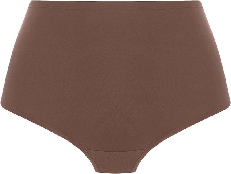 Fantasie Smoothease Slip met Hoge Taille – Naadloos &amp; One Size - Coffee Roast