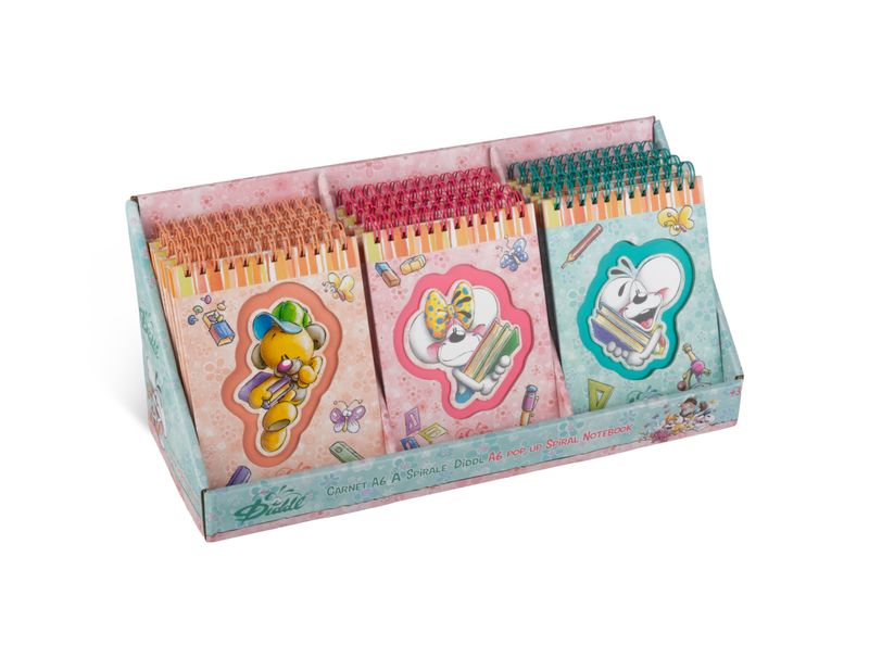 Diddl - Summer Edition - 3D Pop-up Spiral Notebook A6 *** PRE-ORDER *** (Release 20/05/2026)