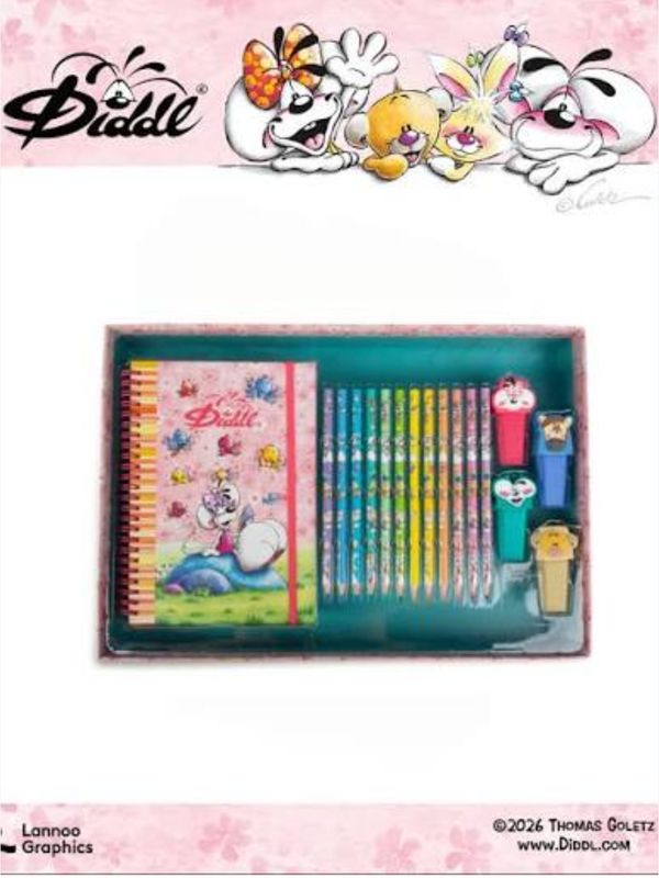 Diddl - Summer Edition - Giftset 19 stuks