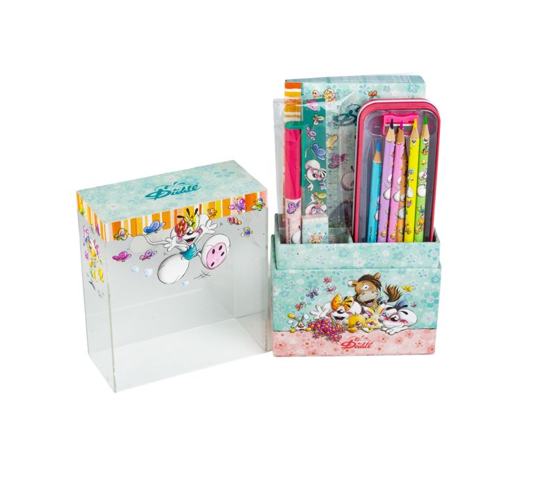 Diddl  – Summer Edition - Schrijfset Vlinders &amp; Bloemen
