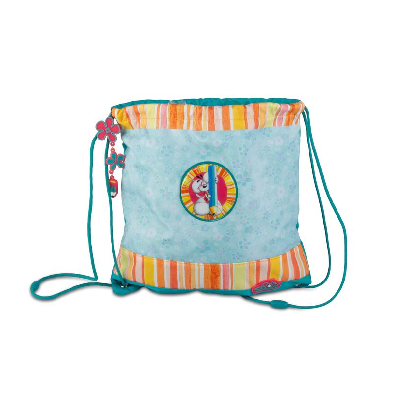 Diddl – Summer Edition - Gymtas Blauw met Hangers