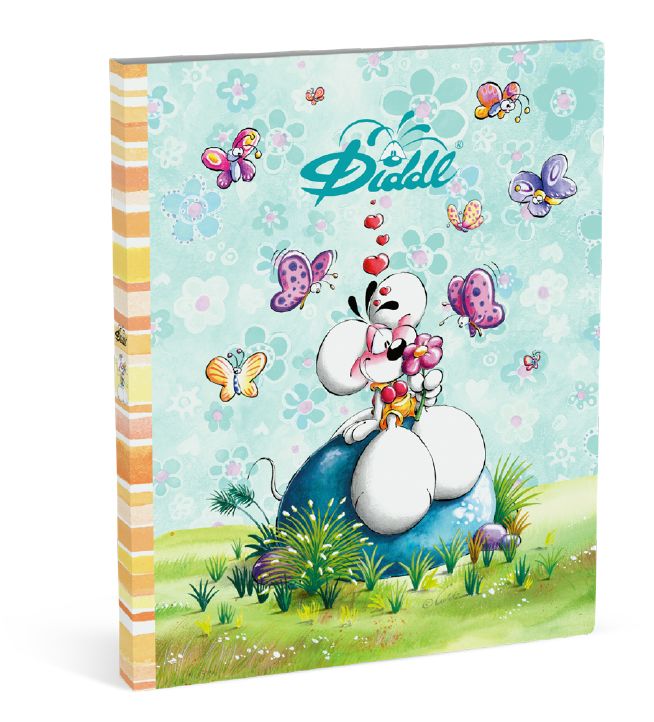 Diddl - Summer Edition - Slim Blue A4 Ring Binder *** PRE-ORDER *** (Release 30/06/2026)