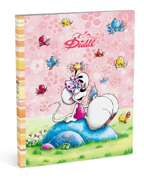 Diddl - Summer Edition - Slim Pink Ring Binder *** PRE-ORDER *** (Release 30/06/2026)