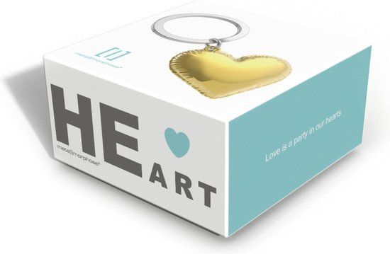 Metalmorphose  - Key Ring - Balloon Heart