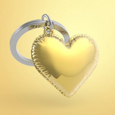 Metalmorphose  - Key Ring - Balloon Heart