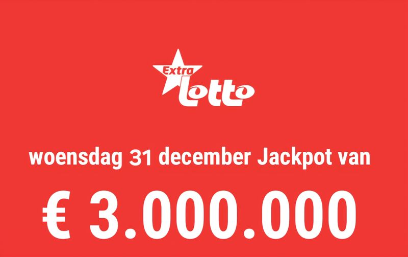 SPEELPOT -  EXTRA LOTTO woensdag 31/12/2025