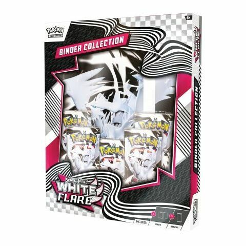 Pokemon Scarlet &amp; Violet – White Flare Binder Collection – Verzamelmap map met 5 boosters