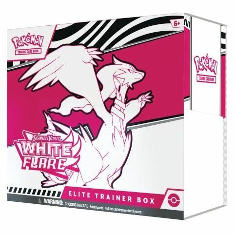 Pokemon Scarlet &amp; Violet – White Flare Elite Trainer Box – Premium verzamel - ETB
