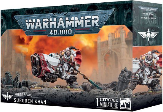 Warhammer - Space Marines White Scars Suboden Khan
