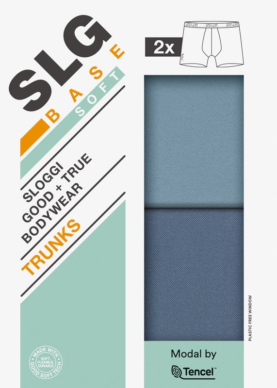 SLG Base - 2-Pack Trunks - Multi Blauw