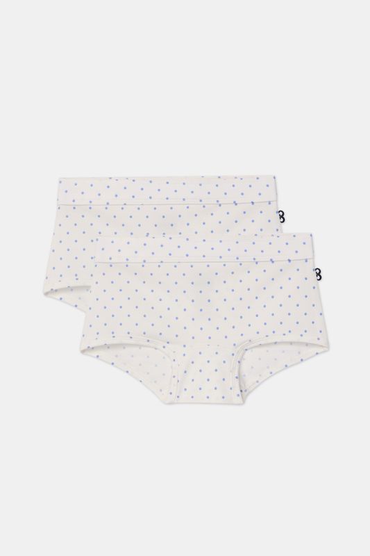 Woody - Duopack shorts - Bolletjes Print Blauw