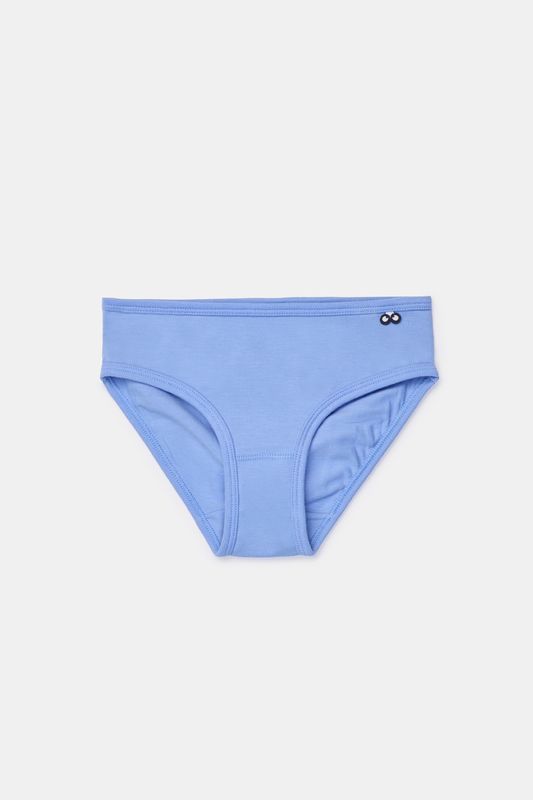 Woody - Duopack Slips - Bolletjes Print Blauw