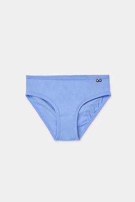 Woody - Duopack Slips - Bolletjes Print Blauw