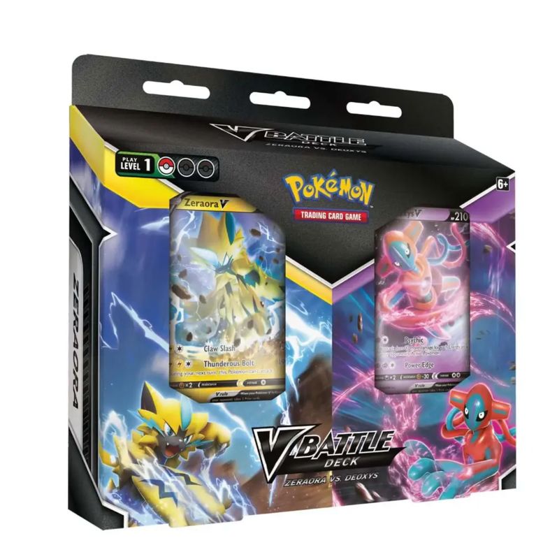 Pokémon TCG: Deoxys vs. Zeraora - V Battle Deck Bundle