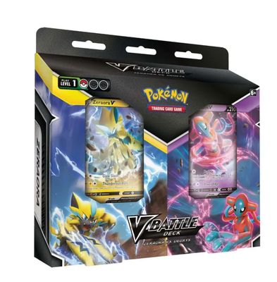 Pokémon TCG: Deoxys vs. Zeraora - V Battle Deck Bundle