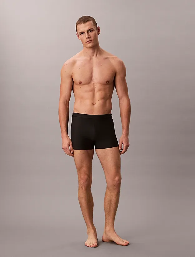 Calvin Klein - Aansluitende Zwemshort - Zwart