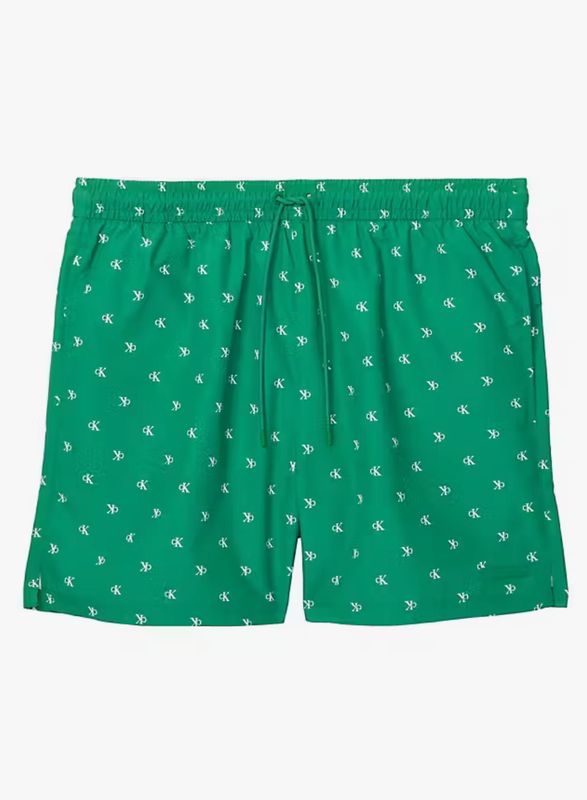 Calvin Klein - Zwemshort Medium Drawstring - Grasgroen