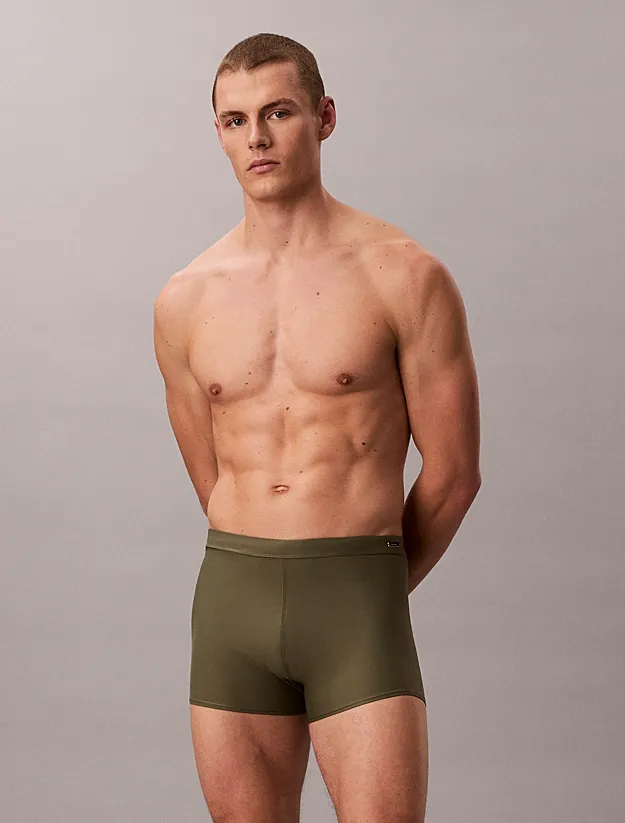 Calvin Klein- Zwemboxer -Brush Green
