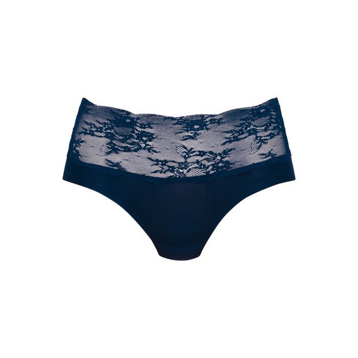 Anita - High Waist Slip - Essential Lace - Maritime Blue
