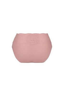 Anita - High Waist Slip - Essential Lace - Rosewood