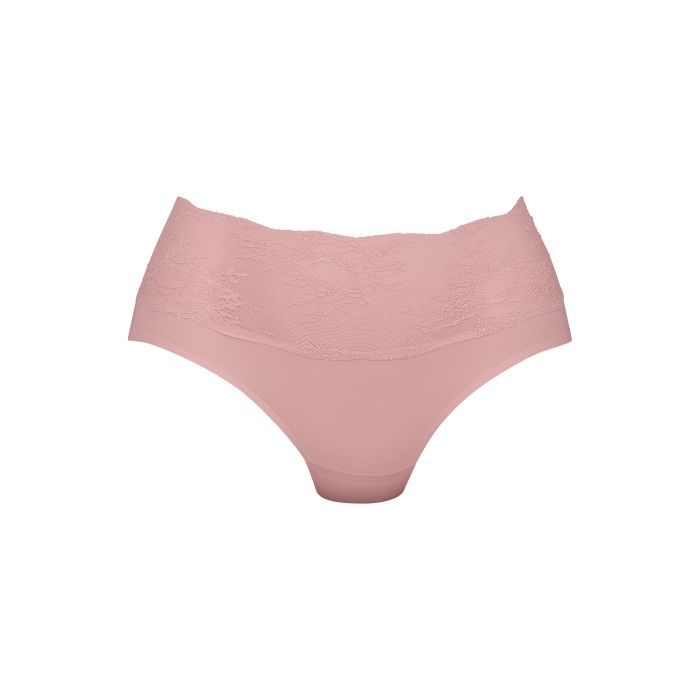 Anita - High Waist Slip - Essential Lace - Rosewood