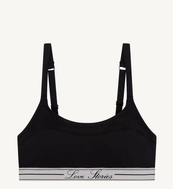 Love Stories - Bralette -  "Tori" - Zwart