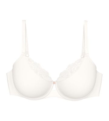 Triumph - Wild Gardenia Florale W01 Minimizer BH - Zachte Lyocell - Ecru