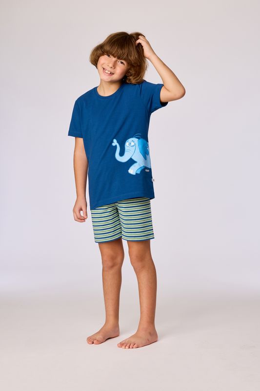 Woody  - Kleurrijke pyjama van soepel katoen