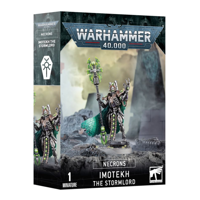 Warhammer -NECRONS: IMOTEKH THE STORMLORD