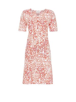 Ringella - Nachthemd met Knopen - Roze Dierenprint