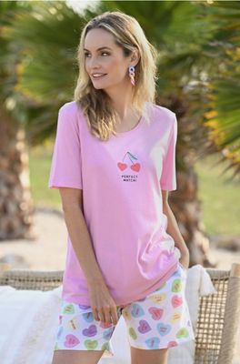 Ringella - Dames Pyjama - Roze