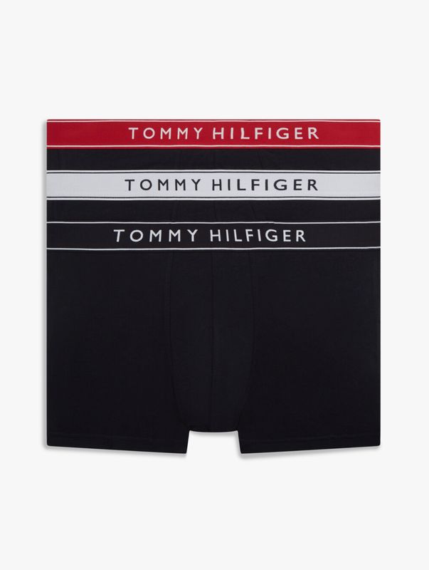Tommy Hilfiger - 3-Pack Boxers Stretch Cotton - Zwart