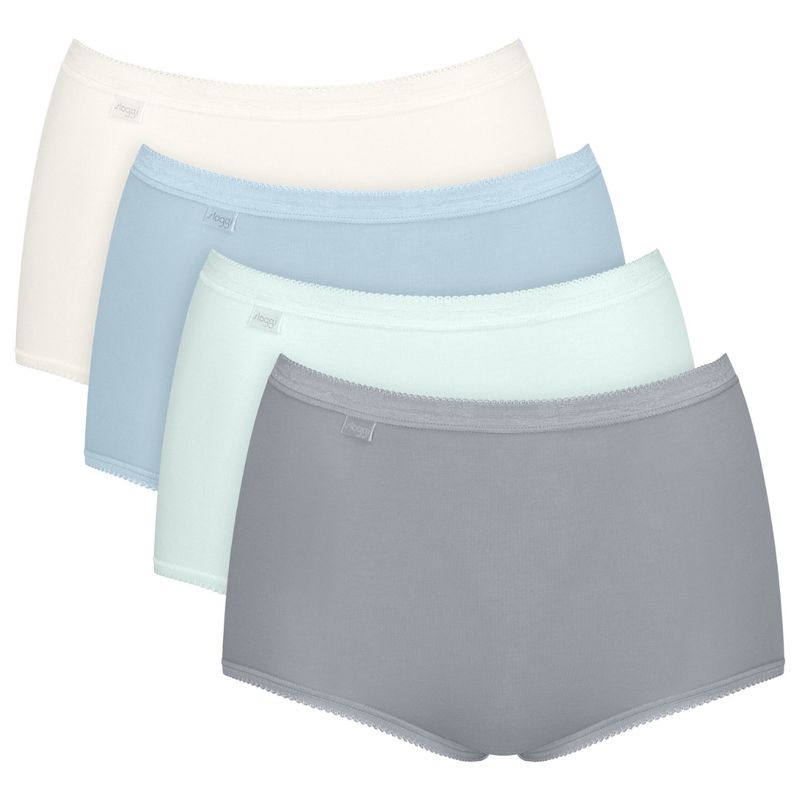 Sloggi - Basic Maxi 4-Pack - Sea Blue Light Combination