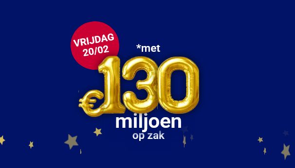 SPEELPOT EUROMILLIONS 20/02/2026